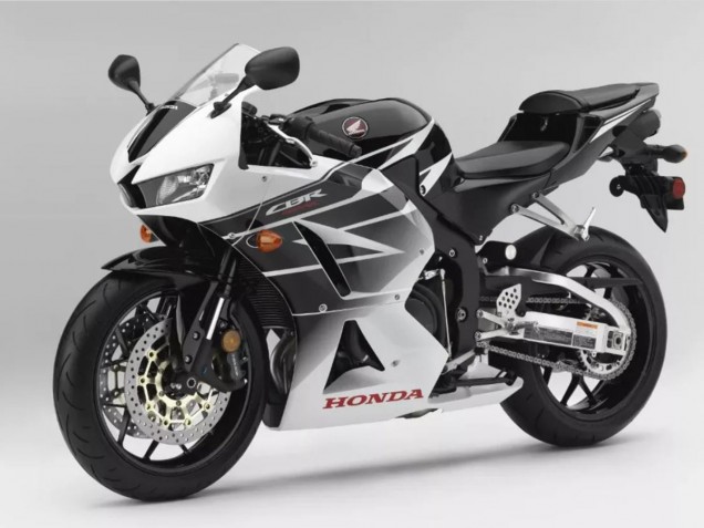2013-2023 Honda CBR600RR Motorcycle Fairings - White Black Canada