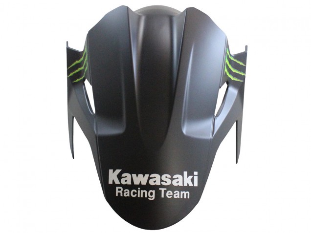 2018-2024 Kawasaki EX400 Motorcycle Fairings - Matte Black Green Monster Showr Snow Canada