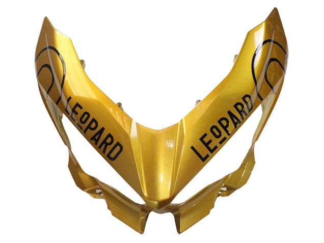 2018-2024 Kawasaki EX400 Motorcycle Fairings - Gold Glossy Black Canada