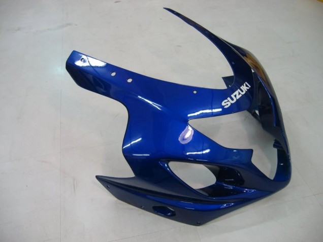 2004-2005 Suzuki GSXR 600/750 Motorcycle Fairings - Blue Grey Glossy Black Canada