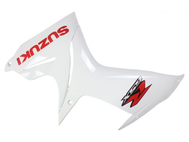 2011-2024 Suzuki GSXR 600/750 Motorcycle Fairings - White Glossy Black Red Decal Canada