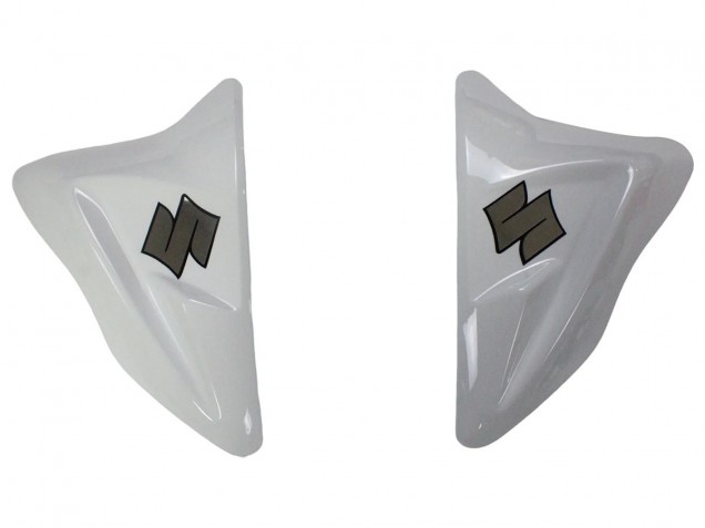 2011-2024 Suzuki GSXR 600/750 Motorcycle Fairings - White Glossy Black Red Decal Canada