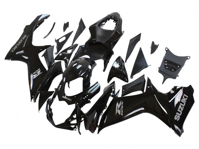2011-2024 Suzuki GSXR 600/750 Motorcycle Fairings - Glossy Black Canada