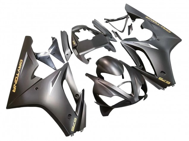 2006-2008 Triumph Daytona 675 Motorcycle Fairings - Matte Black Canada