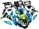 2015-2019 Yamaha YZF R1 Motorcycle Fairings - Blue Green Black Shark Canada