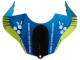 2015-2019 Yamaha YZF R1 Motorcycle Fairings - Blue Green Black Shark Canada