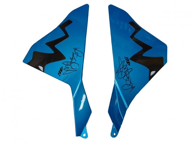 2015-2019 Yamaha YZF R1 Motorcycle Fairings - Blue Green Black Shark Canada