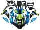 2015-2019 Yamaha YZF R1 Motorcycle Fairings - Blue Green Black Shark Canada