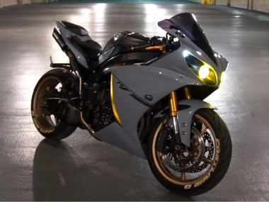 2007-2008 Yamaha YZF R1 Motorcycle Fairings - Nardo Grey Canada