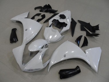 2009-2011 Yamaha YZF R1 Motorcycle Fairings - White Canada