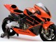 2003-2004 Honda CBR600RR Bike Fairings - Red Glossy Black Canada