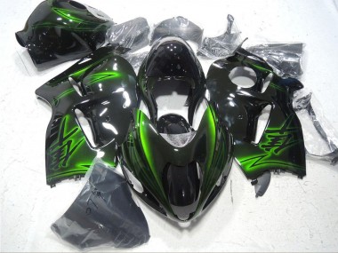 1996-2007 Suzuki GSXR 1300 Hayabusa Motorcycle Fairings - Glossy Black Green Canada