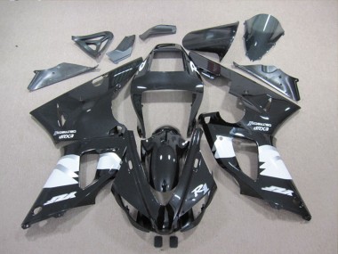 1998-1999 Yamaha YZF R1 Motorcycle Fairings - Glossy Black White Canada