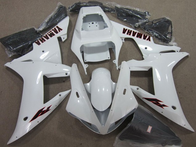2002-2003 Yamaha YZF R1 Motorcycle Fairings - White Canada