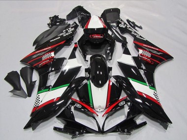 2006-2007 Yamaha YZF R6 Motorcycle Fairings - White Red Glossy Black Green Motul Canada