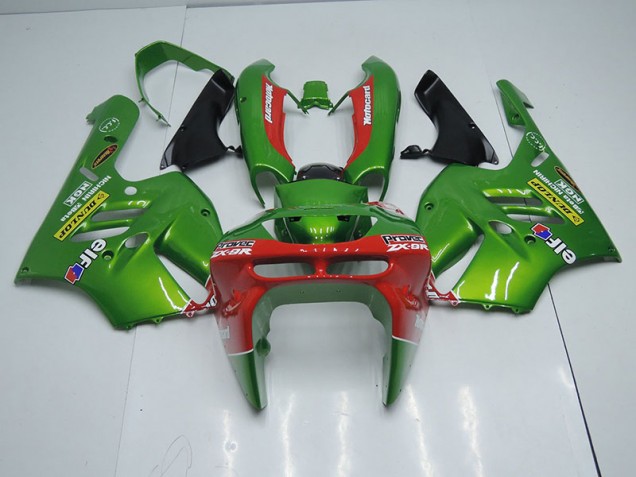1994-1997 Green Red Kawasaki Ninja ZX9R Motorcycle Fairings Canada 1994-1997 Green Red Kawasaki Ninja ZX9R Motorcycle Fairings Canada