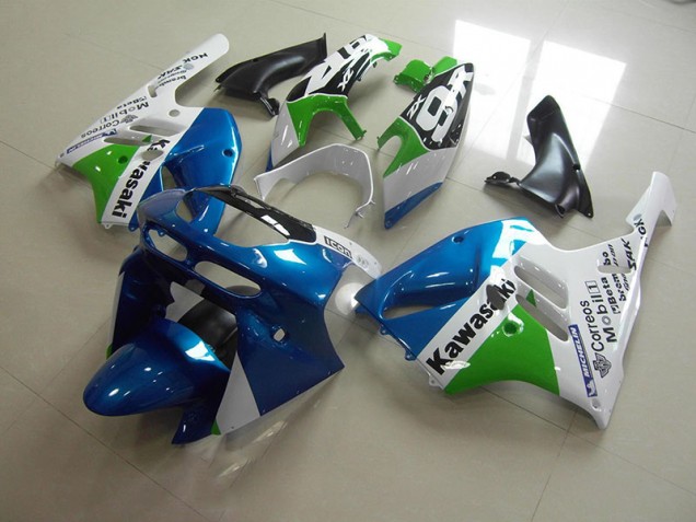 1994-1997 Light Blue White Kawasaki Ninja ZX9R Motorcycle Fairings Canada 1994-1997 Light Blue White Kawasaki Ninja ZX9R Motorcycle Fairings Canada