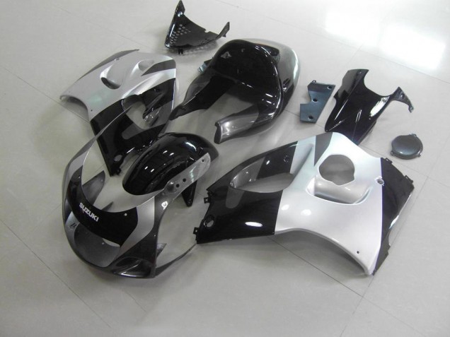 1996-2000 Silver Grey No Decals Suzuki GSXR 600 Motorcycle Fairings Canada 1996-2000 Silver Grey No Decals Suzuki GSXR 600 Motorcycle Fairings Canada
