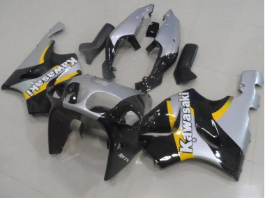 1996-2002 Silver and Black Kawasaki Ninja ZX7R Motorcycle Fairings Canada