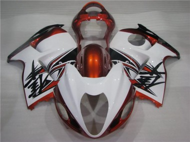 1996-2007 Orange White Black Suzuki GSXR 1300 Hayabusa Motorcycle Fairings Canada