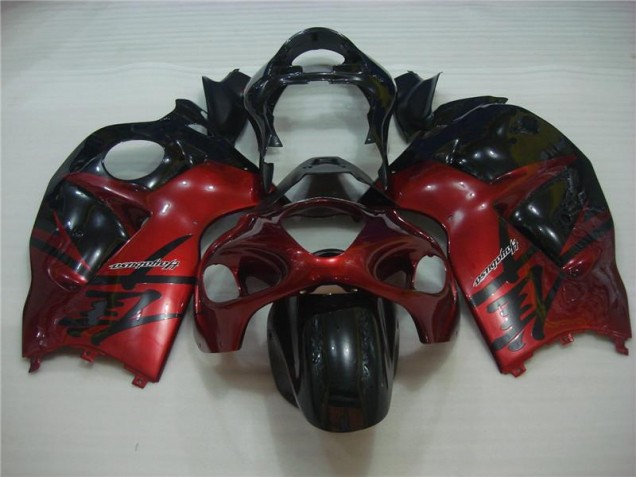 1996-2007 Red Black Suzuki GSXR 1300 Hayabusa Motorcycle Fairings & Bodywork Canada