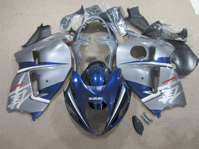 1996-2007 Silver Blue Suzuki GSXR1300 Hayabusa Motorcycle Fairings Canada 1996-2007 Silver Blue Suzuki GSXR1300 Hayabusa Motorcycle Fairings Canada