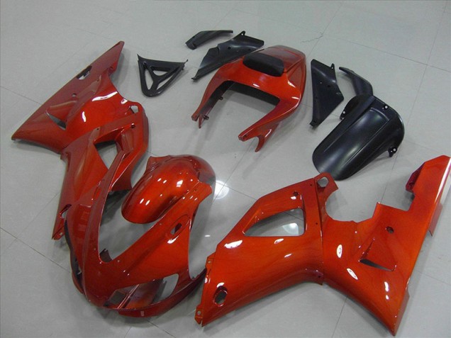 1998-1999 Dark Orange Yamaha YZF R1 Motorcycle Fairings Canada 1998-1999 Dark Orange Yamaha YZF R1 Motorcycle Fairings Canada