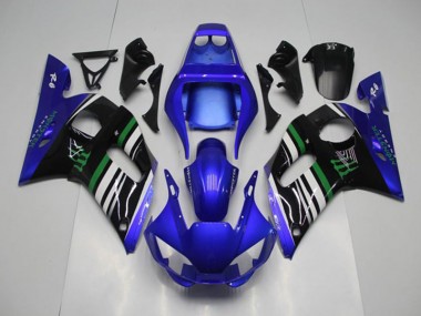 1998-2002 Blue Monster Yamaha YZF R6 Motorcycle Fairings Canada