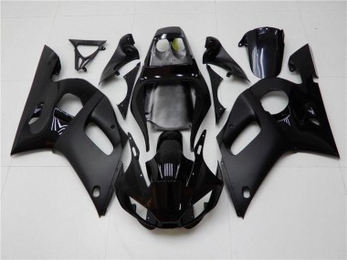 1998-2002 Glossy Matte Black Yamaha YZF R6 Motorcycle Fairings Canada