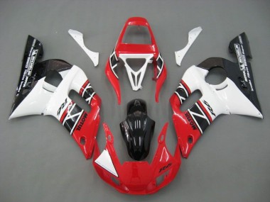 1998-2002 Red White Black Yamaha YZF R6 Motorcycle Fairings & Bodywork Canada