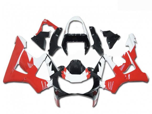 2000-2001 Black White Red Honda CBR900RR 929RR Motorcycle Fairings Canada 2000-2001 Black White Red Honda CBR900RR 929RR Motorcycle Fairings Canada