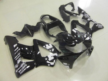 2000-2001 Glossy Black with Start Honda CBR900RR 929 Motorcycle Fairings Canada