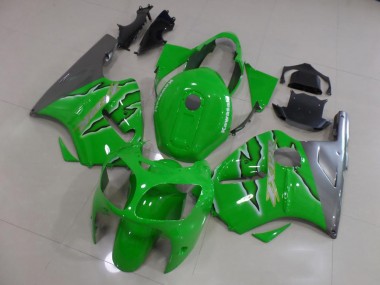 2000-2001 Green Flame Kawasaki Ninja ZX12R Motorcycle Fairings Canada