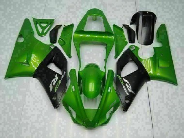 2000-2001 Green Yamaha YZF R1 Motorcycle Fairings Canada