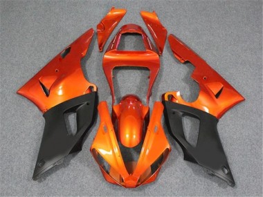 2000-2001 Orange Black Yamaha YZF R1 Motorcycle Fairings Canada