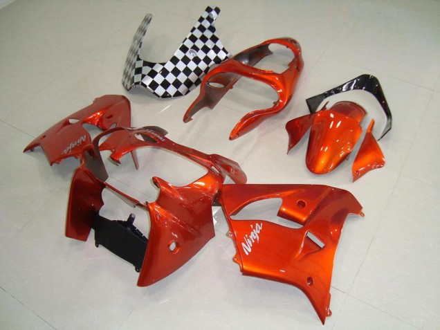 2000-2001 Orange Kawasaki Ninja ZX9R Motorcycle Fairings Canada 2000-2001 Orange Kawasaki Ninja ZX9R Motorcycle Fairings Canada