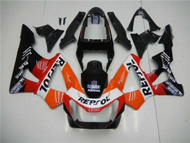 2000-2001 Orange Red Black Honda CBR900RR 929RR Motorcycle Fairings Canada