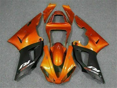 2000-2001 Orange Yamaha YZF R1 Motorcycle Fairings & Bodywork Canada