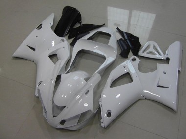 2000-2001 Pearl White Yamaha YZF R1 Motorcycle Fairings Canada