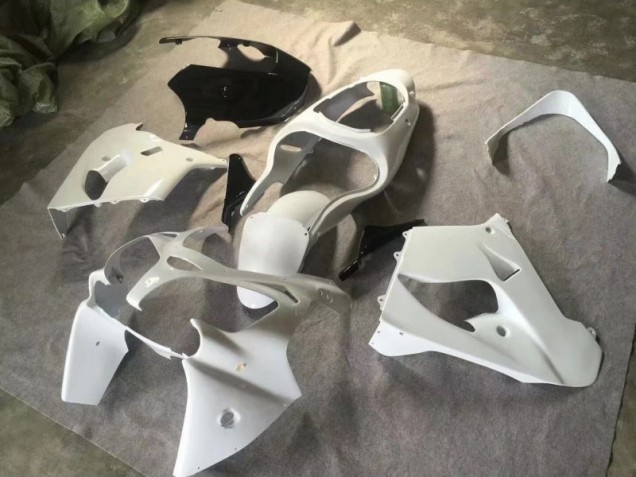 2000-2001 Pure White Glossy Black Kawasaki Ninja ZX9R Motorcycle Fairings Canada 2000-2001 Pure White Glossy Black Kawasaki Ninja ZX9R Motorcycle Fairings Canada