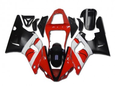 2000-2001 Red White Black Yamaha YZF R1 Motorcycle Fairings Canada