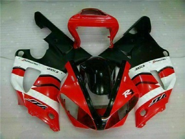 2000-2001 Red Yamaha YZF R1 Complete Fairing Kit Canada