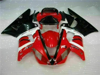 2000-2001 Red Yamaha YZF R1 Injection Motorcycle Fairings Canada