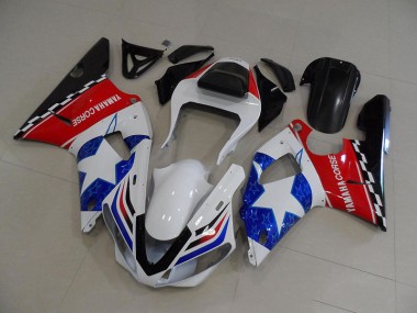 2000-2001 Star Flag Yamaha YZF R1 Motorcycle Fairings Canada