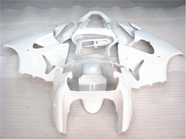2000-2002 Glossy White Kawasaki Ninja ZX6R Motorcycle Fairings Canada 2000-2002 Glossy White Kawasaki Ninja ZX6R Motorcycle Fairings Canada