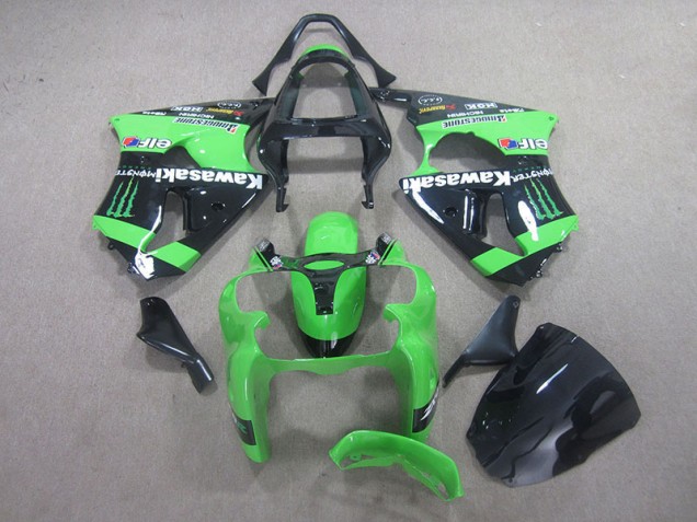 2000-2002 Nakano Kawasaki Ninja ZX6R Motorcycle Fairings Canada 2000-2002 Nakano Kawasaki Ninja ZX6R Motorcycle Fairings Canada