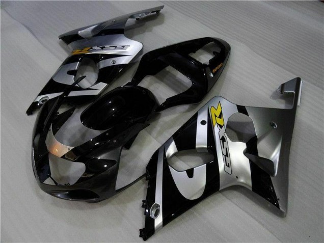 2000-2002 Silver Black Suzuki GSXR 1000 Motorcycle Fairings Canada 2000-2002 Silver Black Suzuki GSXR 1000 Motorcycle Fairings Canada