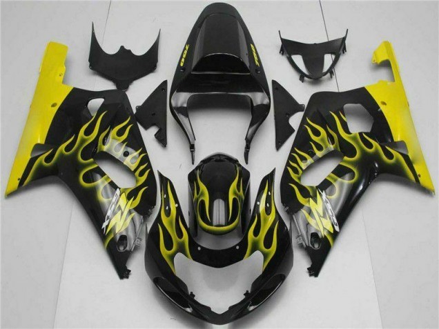 2001-2003 Black Suzuki GSXR 600/750 Motorcycle Fairings Canada 2001-2003 Black Suzuki GSXR 600/750 Motorcycle Fairings Canada