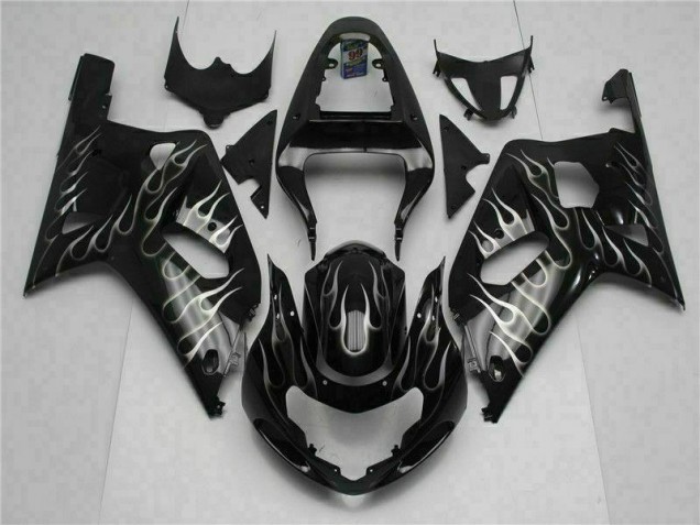 2001-2003 Black Suzuki GSXR 600/750 Plastics Fairing Kits Canada 2001-2003 Black Suzuki GSXR 600/750 Plastics Fairing Kits Canada