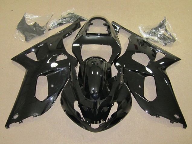 2001-2003 Black Suzuki GSXR600 Motorcycle Fairings Canada 2001-2003 Black Suzuki GSXR600 Motorcycle Fairings Canada